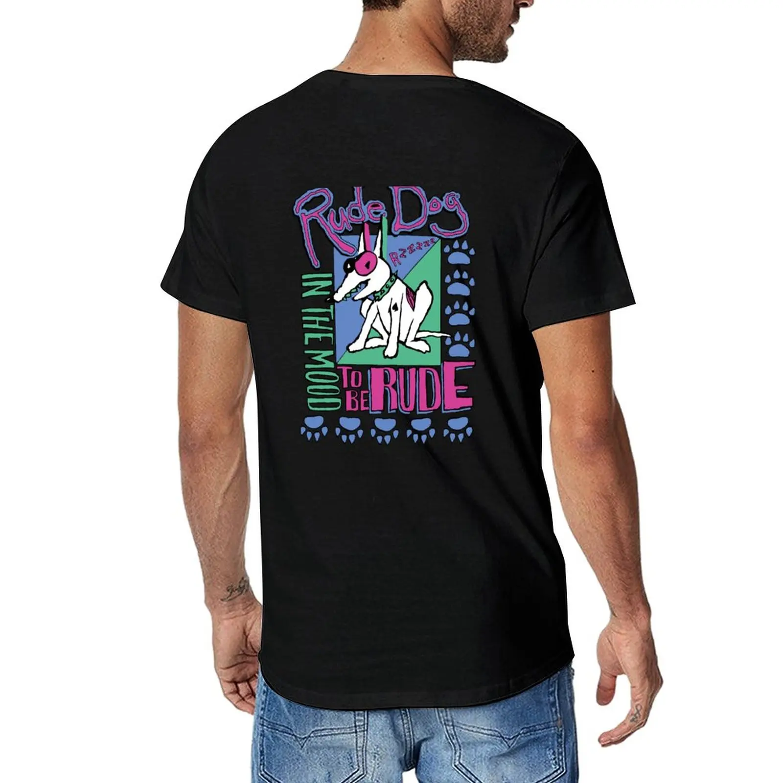 Новая футболка IN THE MOOD TO BE RUDE, футболки на заказ, создайте свои собственные милые топы, мужские забавные футболки с графическим рисунком