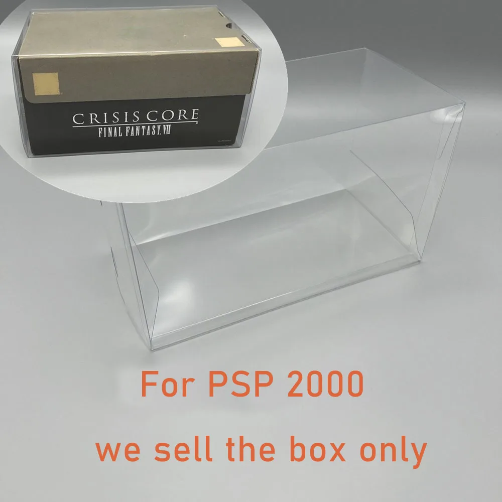 Прозрачная коробка для PSP2000 Для crisis Core: Final fantasy VII Limited Edition Collection Display storage Box PET