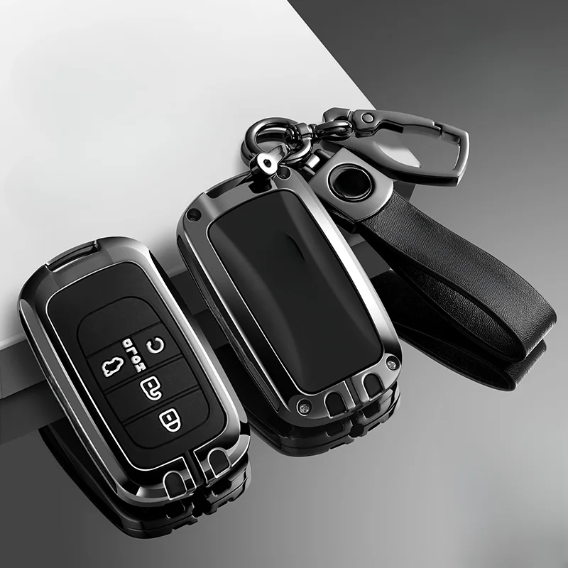 Высококачественный персонализированный металлический набор автомобильных ключей Чехол для ключей HONDA Civic Accord CRV INTEGRA XRV Breeze CRIDER vezel 2023