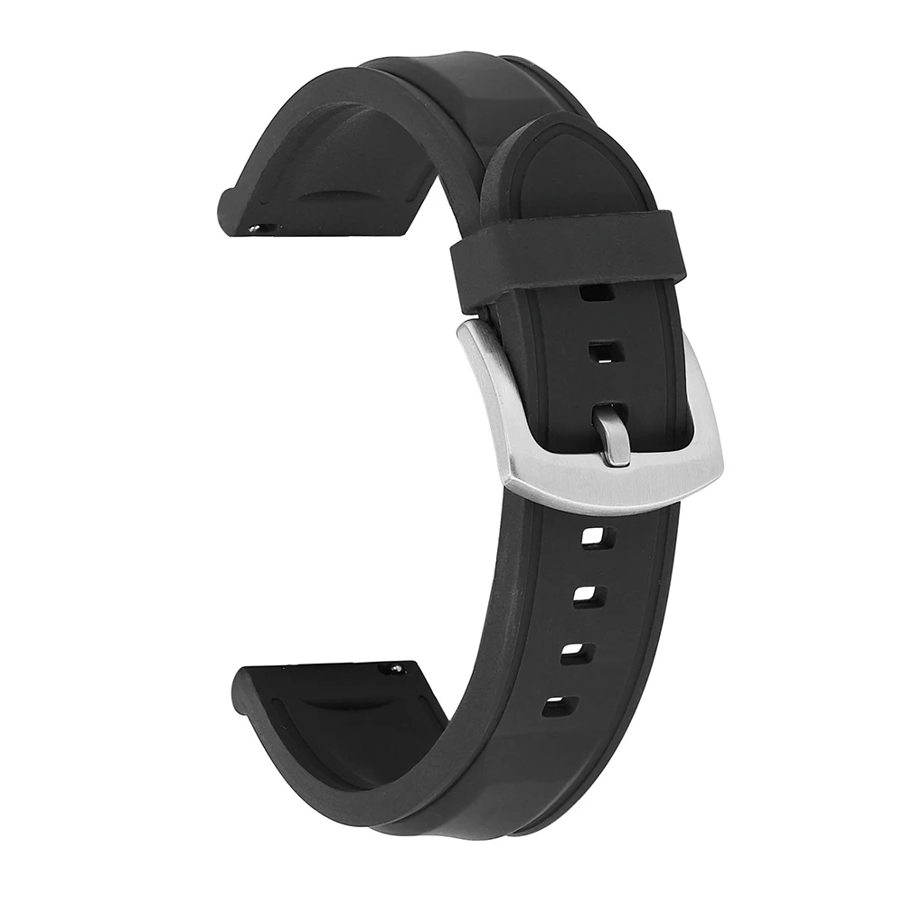 Для Samsung Galaxy Active 2 40 мм 44 мм Ремешок для смарт-часов силиконовый 20 мм браслет для Galaxy Watch 42 мм/3 41 мм/ спортивные ремни Gear