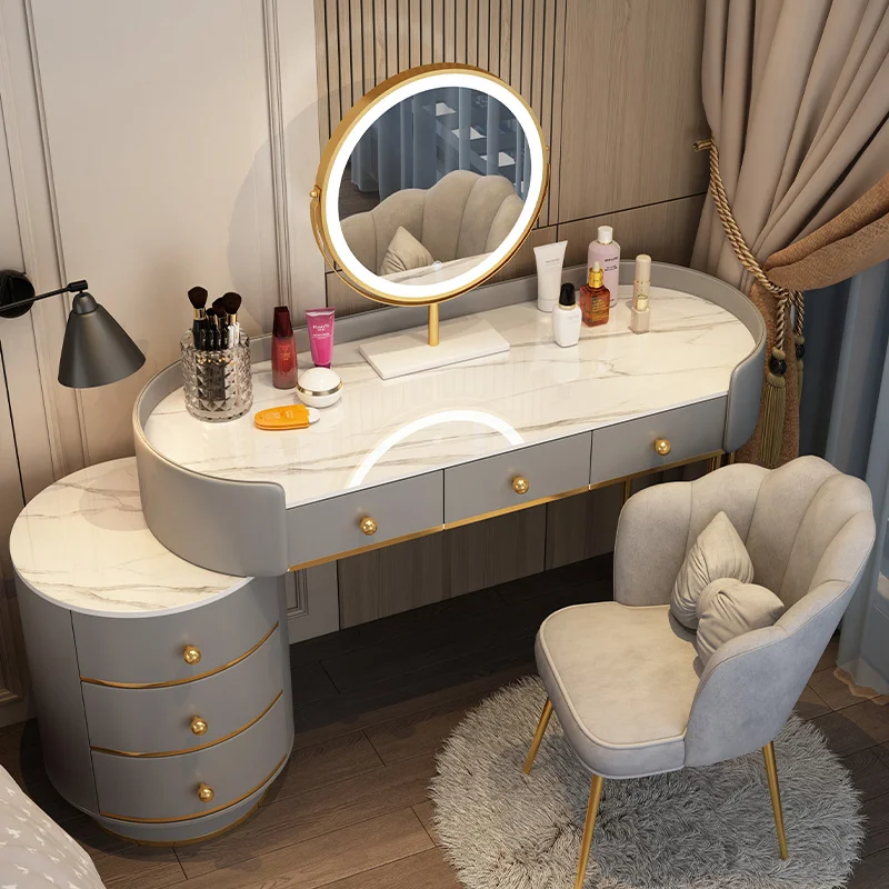 Туалетный столик с выдвижным ящиком в скандинавском стиле, туалетный столик для макияжа, товары для дома Tocador Maquillaje