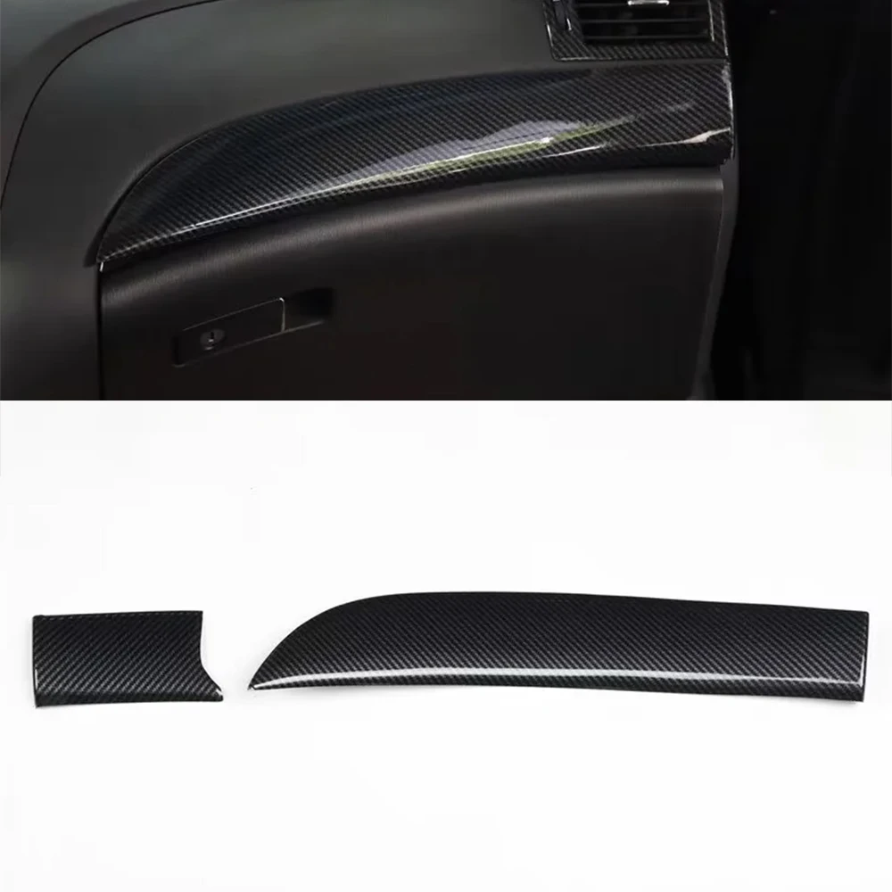 Декоративные полоски на приборной панели автомобиля, наклейки из АБС-пластика для Infiniti Q70 2013-2019 с левым рулем.