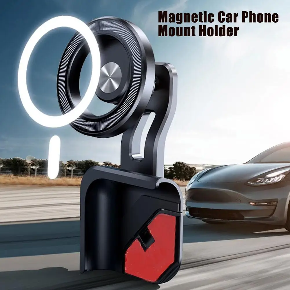Подходит для Автомобильного Держателя Телефона Tesla Model3/y С Плавающим Экраном, Автомобильной Навигации, Магнитного Всасывающего Автомобильного Держателя Телефона S1C6