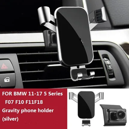 Держатель Мобильного Телефона Для BMW X5 F10 F11 F18 F15 F01 F02 Кронштейн Для Крепления Вентиляционного Отверстия GPS Держатель Телефона Зажимная Подставка в Автомобильные Аксессуары