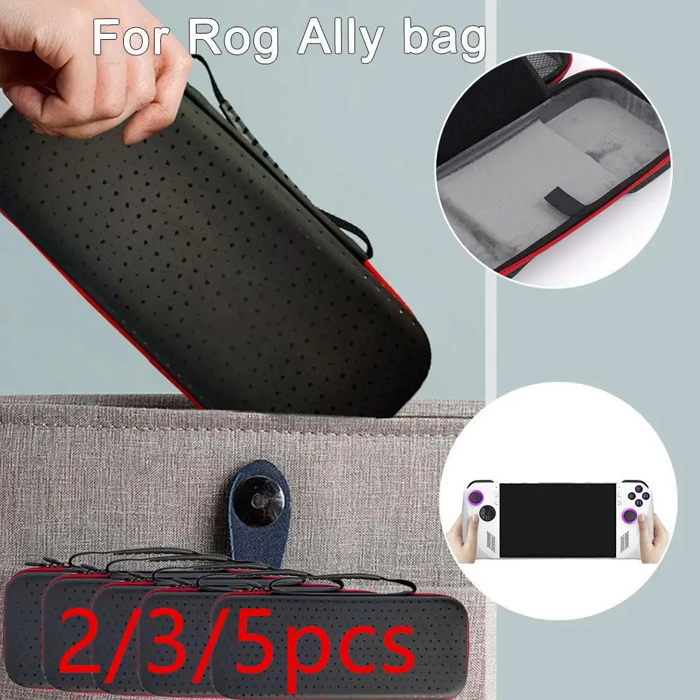 2/3 / 5шт Для сумки Rog Ally, изготовленная на заказ супер сумка для хранения, противоударная Водонепроницаемая защитная сумка для хранения Rog Ally