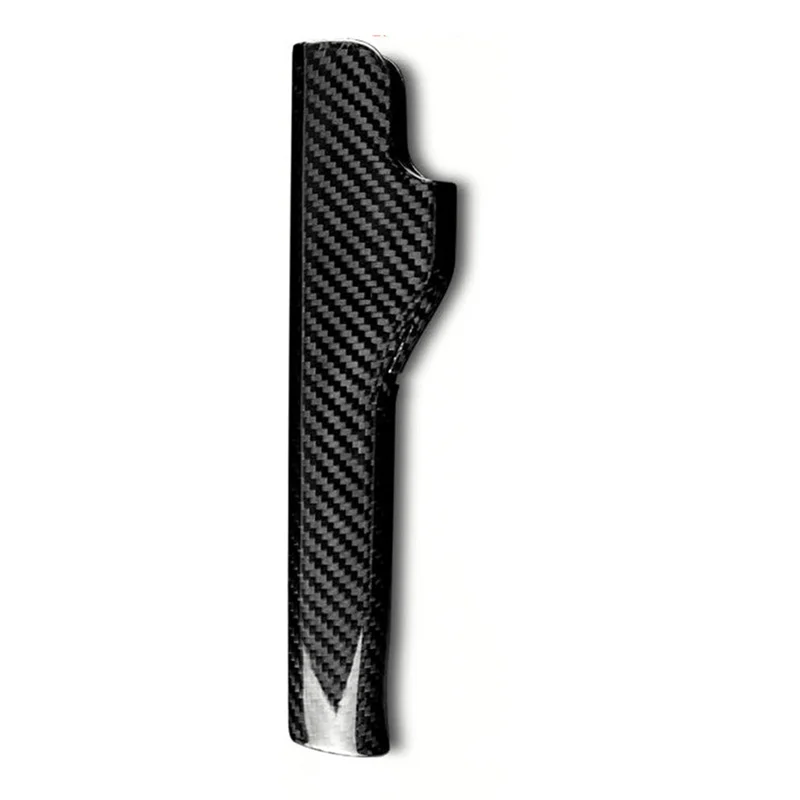 Крышка ручного тормоза из настоящего углеродного волокна Ручка ручного стояночного тормоза для Jetta MK3 Golf 6 MK5 MK6 EOS Scirocco