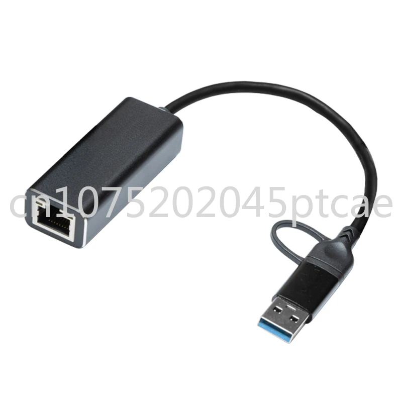 Адаптер Ethernet USB3.0 2500 Мбит/с USB и Type-C к сетевой карте RJ45 для ноутбука Xiaomi Mi Box plug and play
