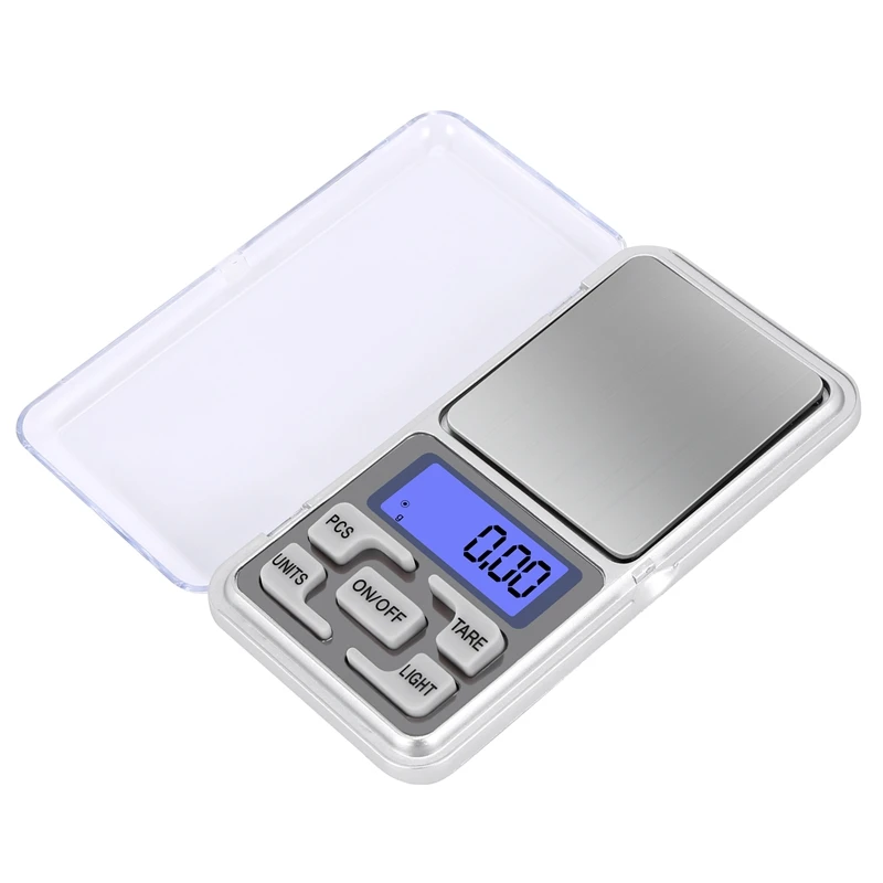 Цифровые мини-весы весом 0,01 г, Ювелирные весы с ЖК-дисплеем, Высокоточные инструменты для измерения карманного веса