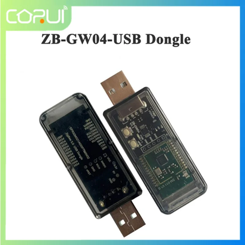 CORUI eWeLink ZigBee ZB-GW04 Silicon Labs Gateway Mini EFR32MG21 Универсальный Концентратор с Открытым Исходным кодом, Шлюз USB-ключа, Модуль Чипа