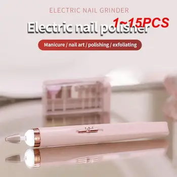 1 ~ 15ШТ цветов Электрическая жидкость для снятия гель-лака для ногтей, профессиональная дрель для ногтей, инструмент для маникюра, Керамическая пилочка для ногтей, инструменты