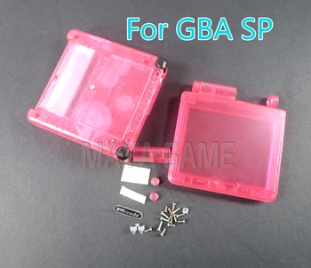 1 комплект Прозрачной Ограниченной серии С Полным Корпусом Для Nintend Gameboy Advance SP Прозрачный Чехол Для Игровой консоли GBA SP