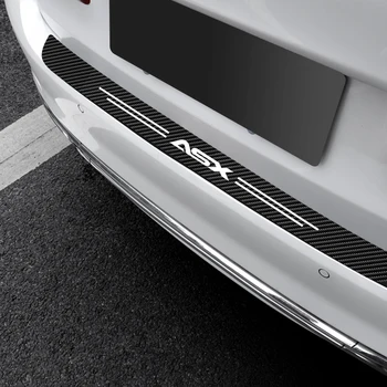 1 шт. Порог с защитой от царапин, Защитная полоса для задней двери автомобиля, наклейка на бампер багажника, порог для Mitsubishi ASX, водонепроницаемые наклейки