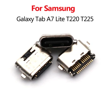 2-10 шт. Новый тип c USB-разъем для зарядки Samsung Galaxy Tab A7 Lite T220 T225 SM-T220 SM-T225 Зарядное устройство Док-порт Разъем