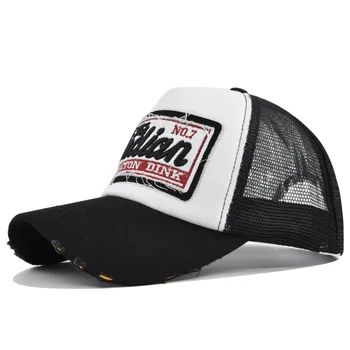 2023 Новая бейсбольная кепка с стереофонической вышивкой букв, наклейка с вышивкой, шляпа с сетчатым утиным язычком, сетчатая шляпа Amazon Net Hat