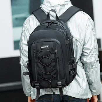 2023 Новый рюкзак большой емкости для мужчин и мальчиков, идеально подходящий для путешествий на короткие расстояния и школьный рюкзак для студентов колледжей 가방