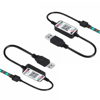 2X Беспроводной Bluetooth светодиодный диммер Пульт дистанционного управления DC5-24V Управление подключением приложения к телефону для переключателя таймера полосы света RGB