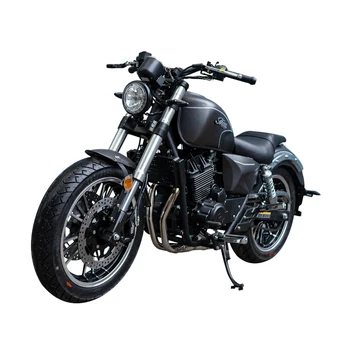 300cc / 400cc Moto Bike Chopper Cruiser Двигатель Газовый Мопед 2 Колеса Винтажный Большой велосипед Бензиновые Мотоциклы