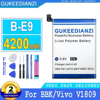 4200 мАч GUKEEDIANZI Батарея B-E9 Для BBK Vivo V1809T V1809 V1809A Мобильный Телефон Большой Мощности Bateria