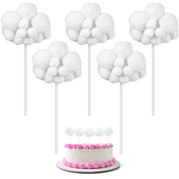 5 Шт., Топпер для кексов, Свадебные декоративные топперы, праздничные наборы, воздушные шары для украшения десерта, индивидуальность, шляпа