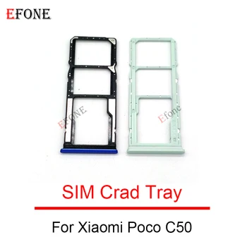 50 шт. для Xiaomi Poco C40 C50 C55 Лоток для SIM-карты Слот Держатель Гнездо адаптера Запчасти для ремонта