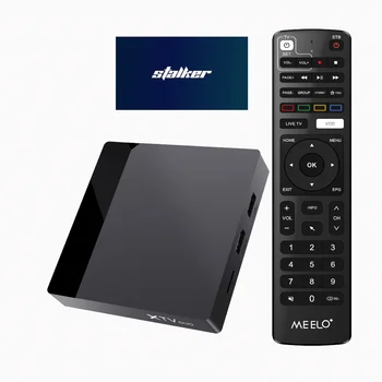 50 шт. ЛОТ MEELO XTV DUO Smart TV телеприставка Stalker 4K Ultra-HD Android Box OTT Медиа-Стример Amlogic S905W2 TV Box 2GB 16GB