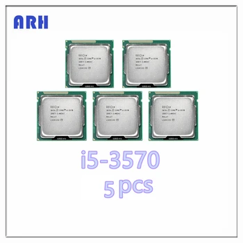 5шт процессор i5 3570 четырехъядерный 3,4 ГГц L3 = 6 М 77 Вт Разъем LGA 1155 Настольный процессор