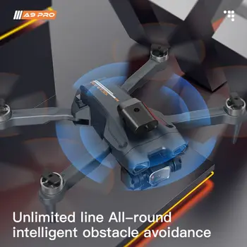 A9 PRO Drone 2.4G WIFI FPV с камерой 4K HD, время полета 20 минут, Бесщеточный складной Профессиональный Радиоуправляемый Дрон-Квадрокоптер, Игрушка
