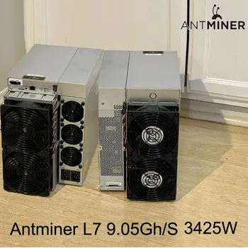 Antminer L7 9050M /9300M /9500 M/9160M 8800 M Мощность 3425 Вт Asics Miner Hashrate Crypto Mining Machine, Бесплатная Доставка