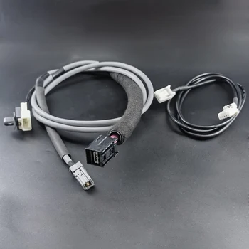 Biurlink для Toyota Corolla Rav4 Highlander Land Cruiser Camry DIY AUX USB Кабель для передачи данных Проводной адаптер