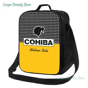 Cuban Cohiba Изолированная сумка для ланча для женщин Термосумка-холодильник для ланча для школьников