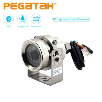 IP-камера 1080P Взрывозащищенная POE-Камера 3MP H.265 IP68 Из Нержавеющей Стали HiSilicon Видеонаблюдение Безопасность CCTV EX Camera