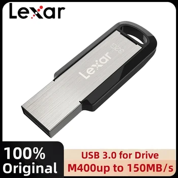 Lexar USB Флэш-Накопители M400 Original USB 3.0 32GB 64GB 128GB Memory Stick До 150 МБ/с. Флеш-Накопитель Металлический U-Диск для Компьютера