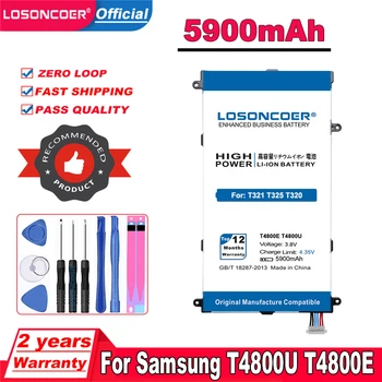 LOSONCOER 5900 мАч T4800U T4800E Батарея Для Samsung Galaxy Tab Pro 8,4 дюйма SM-T321 T325 T320 T321 Батареи