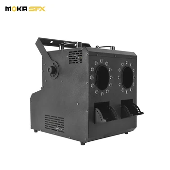 MOKA SFX 2 Ways LED Smoke Bubble Machine мощностью 900 Вт с дистанционным управлением DMX для выдувания туманных пузырей для свадебных торжеств на сцене