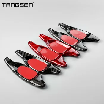 TANGSEN Автоматическое переключение передач рулевого колеса Подходит для Audi R8 RS3 RS4 RS5 TT RS Аксессуары для интерьера автомобиля из углеродного волокна