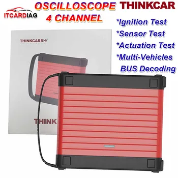 Thinkcar THINKTOOL 4-канальный Осциллограф с полосой пропускания 100 МГц Поле обзора 50Mpts Проверка срабатывания датчика зажигания автомобиля Диагностика