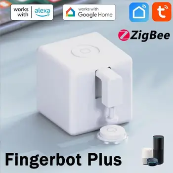 Tuya Finger Robot Switch Zigbee Smart Home Механические Рычаги Толкатель кнопок робота Голосовое управление Alexa Google Home Приложение Smart Life