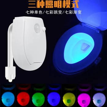 ZK50 Индукционный светильник для туалета с человеческим телом Светодиодный Маленький ночник с управлением Ночником Креативный Энергосберегающий ночник