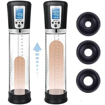 Автоматический высоковакуумный насос для увеличения пениса, увеличивающий давление воздуха в пенисе, Автоматический электрический вакуумный насос для пениса
