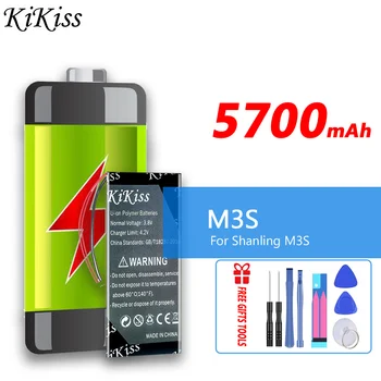 Аккумулятор KiKiss емкостью 3900 мАч/5700 мАч для цифровых аккумуляторов Shanling M3S M5S M6