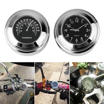 Аксессуары Mt 125, кварцевые часы на руле мотоцикла для Aprilia Rs50 Rs125 Pegaso 650 Tuono V4 Tuono 1000r Sr150 Sr50
