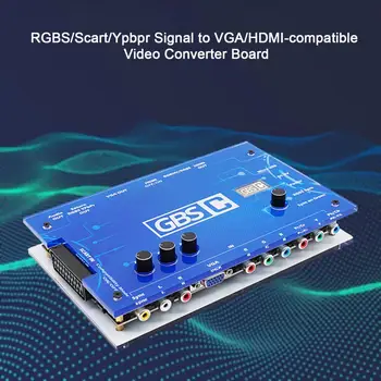 Альтернатива RGBS, удобная для переноски Дополнительная возможность байпаса, видеокомпонент GBS Control с низкой задержкой.