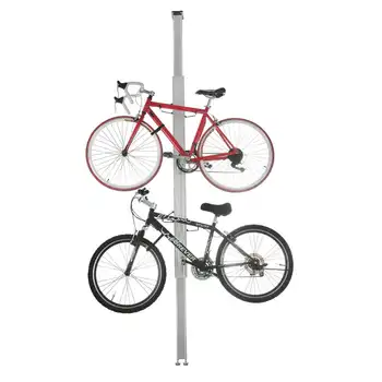 Алюминиевая велосипедная подставка Для хранения или демонстрации велосипедов вмещает два велосипеда Аксессуары для шоссейных велосипедов Багажник для велосипеда на крыше задний Велосипедный телефон