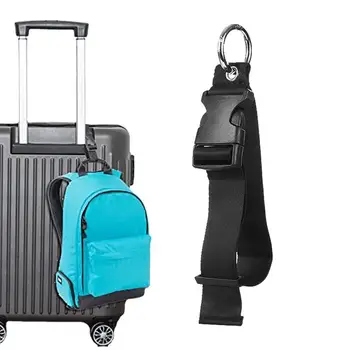 Багажные ремни для чемоданов Ремень для путешествий Ремни для чемоданов для багажа Регулируемые лямки Багажный ремень Прочный складной дорожный