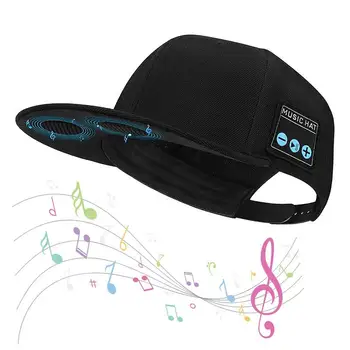 Бейсбольная кепка 2в1 без проводов, Регулируемые шляпы для умной громкой связи, песни для прослушивания на открытом воздухе, Креативные шляпы в стиле хип-хоп, Подарки для друзей и любовников