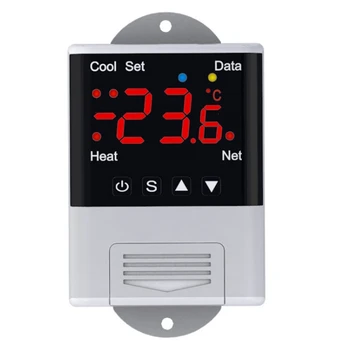 Беспроводной Wifi регулятор температуры, термостат AC110-220V DTC1201 NTC Датчик, цифровой дисплей, управление приложением для умного дома