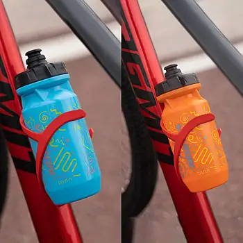 Большая емкость, легкая непромокаемая велосипедная бутылка для воды, не содержащая бисфенола А, для кемпинга