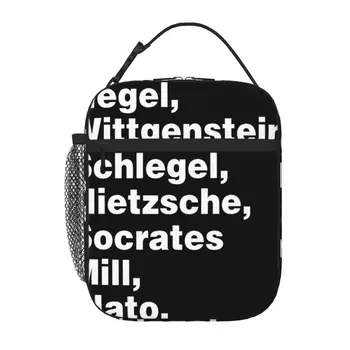Вдохновленная компанией Monty Python Philosophers Термосумка для Ланча Child Lunch Bag Children'S Food Bag