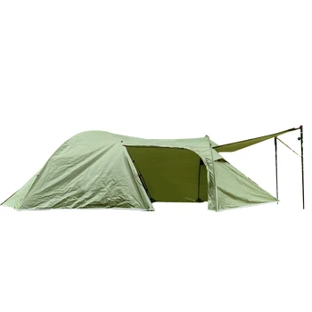 Водонепроницаемая походная палатка на 3 человека, легкая двухслойная, 1 спальня, Одна гостиная с противомоскитной палаткой для пеших прогулок на открытом воздухе