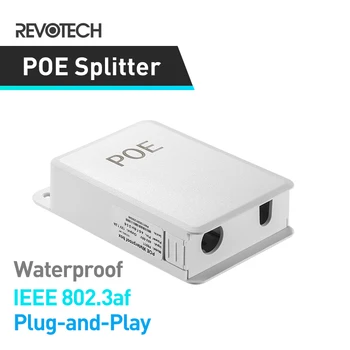 Водонепроницаемый Наружный PoE-Разветвитель IEEE 802.3af 10/100 Мбит/с Power over Ethernet для IP-камеры 48V POE Transfer 12V/1.2A